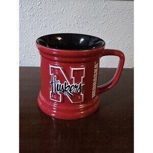 University Of Nebraska Cornhuskers 12 Ounce Coffee Mug Huskers NCAA Red 3D